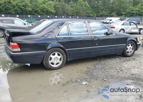 1999 Mercedes-Benz S 420 из США, поврежденный, VIN WDBGA43G0XA413440